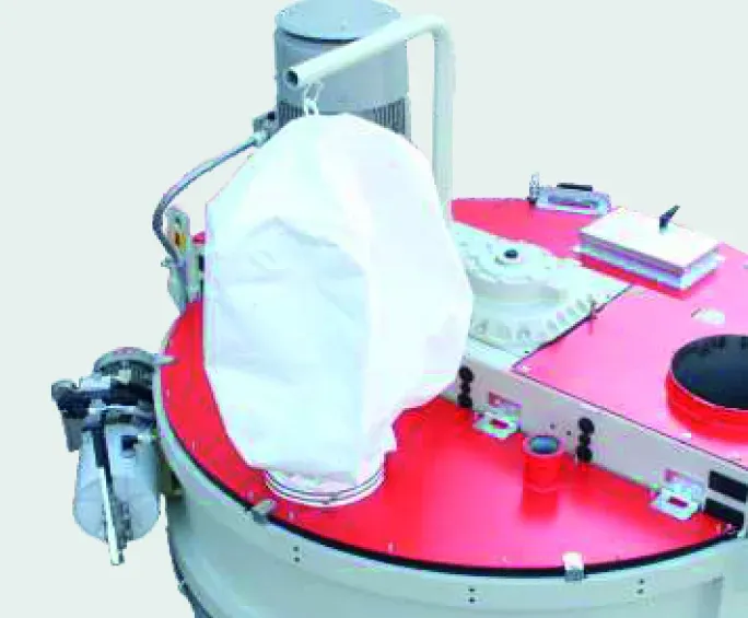 Dust recovery airbag